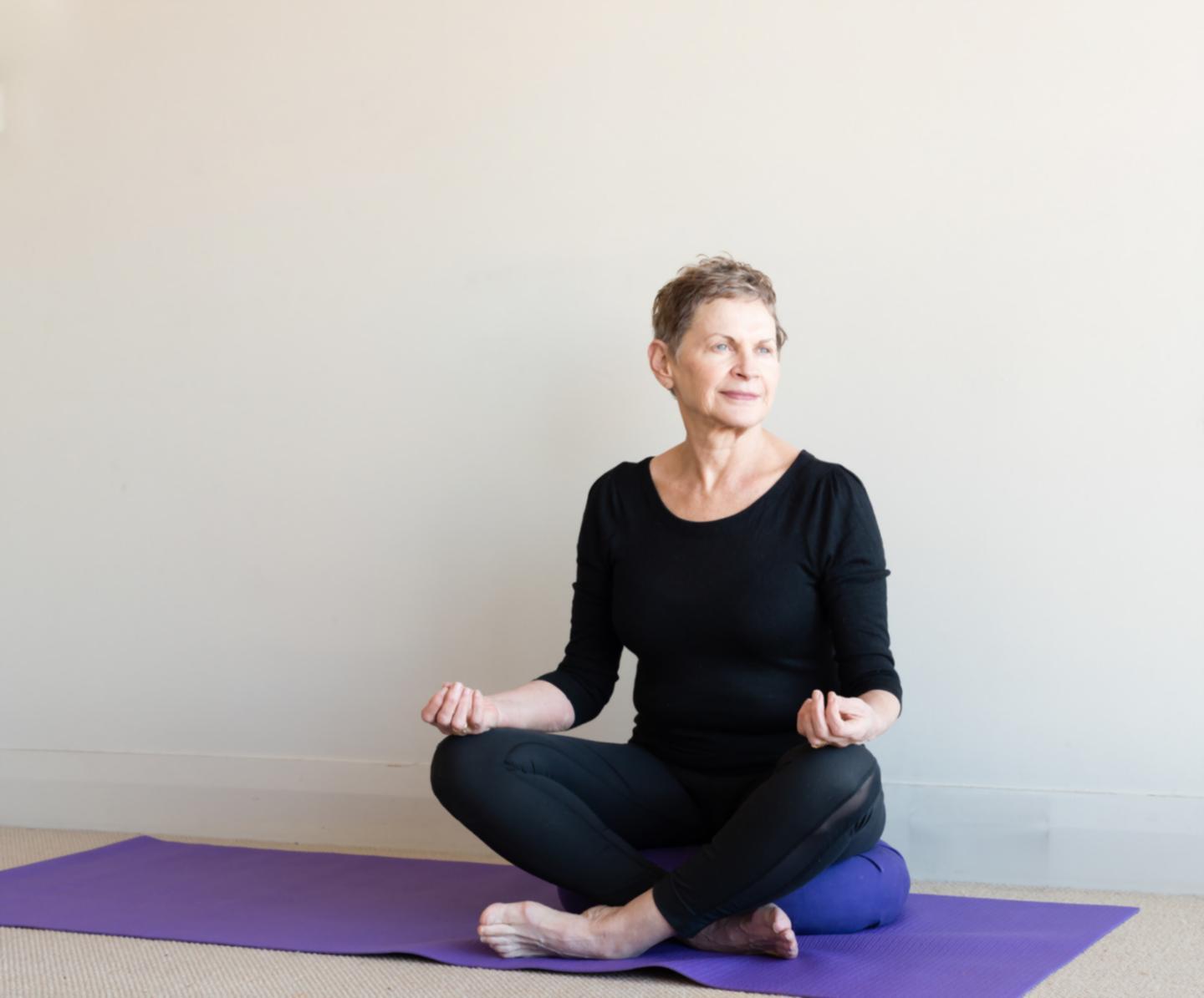 Ambiente sereno per meditazione serale
